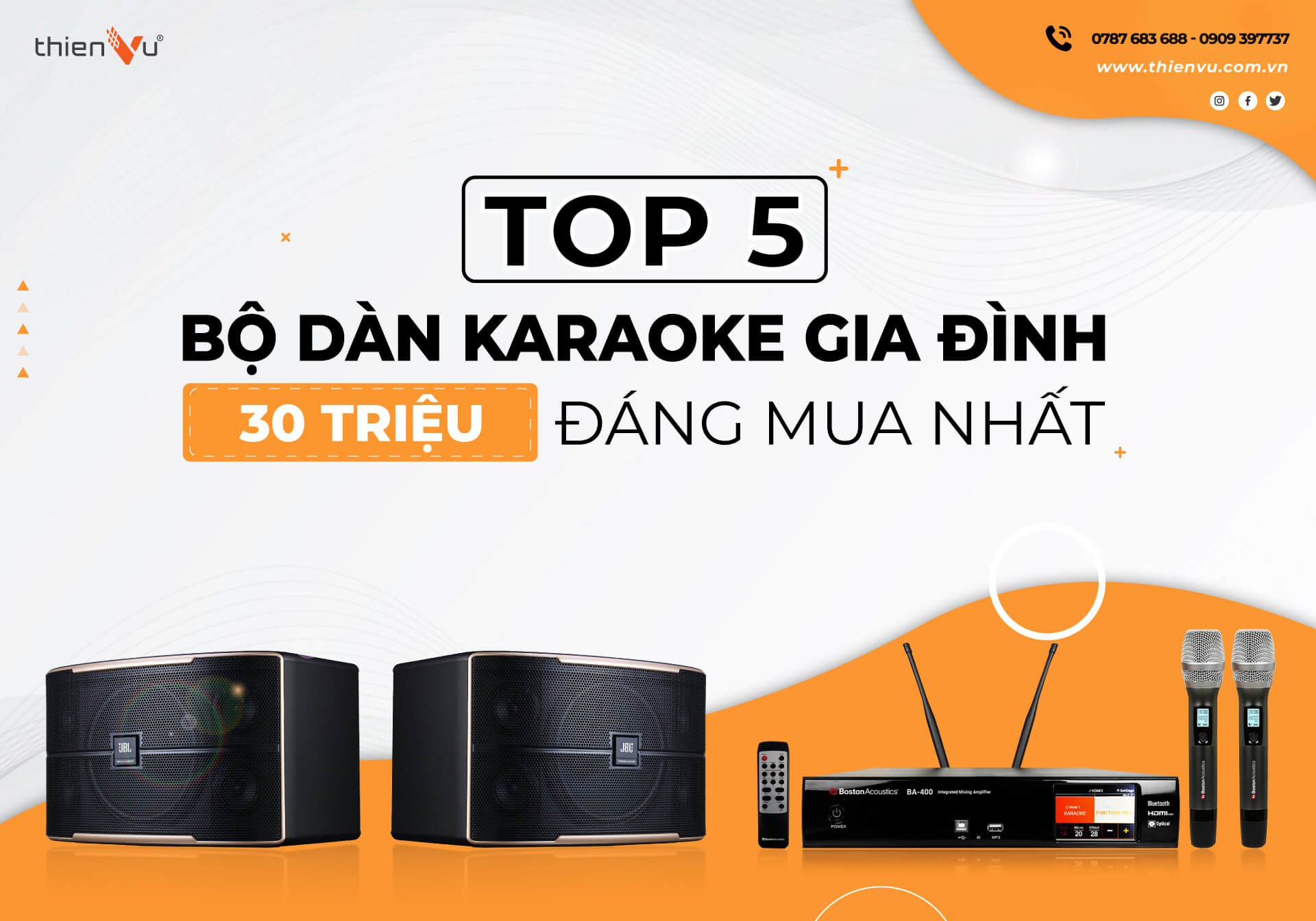 Top 5 Bộ Dàn Karaoke Gia Đình 30 Triệu Đáng Mua Nhất