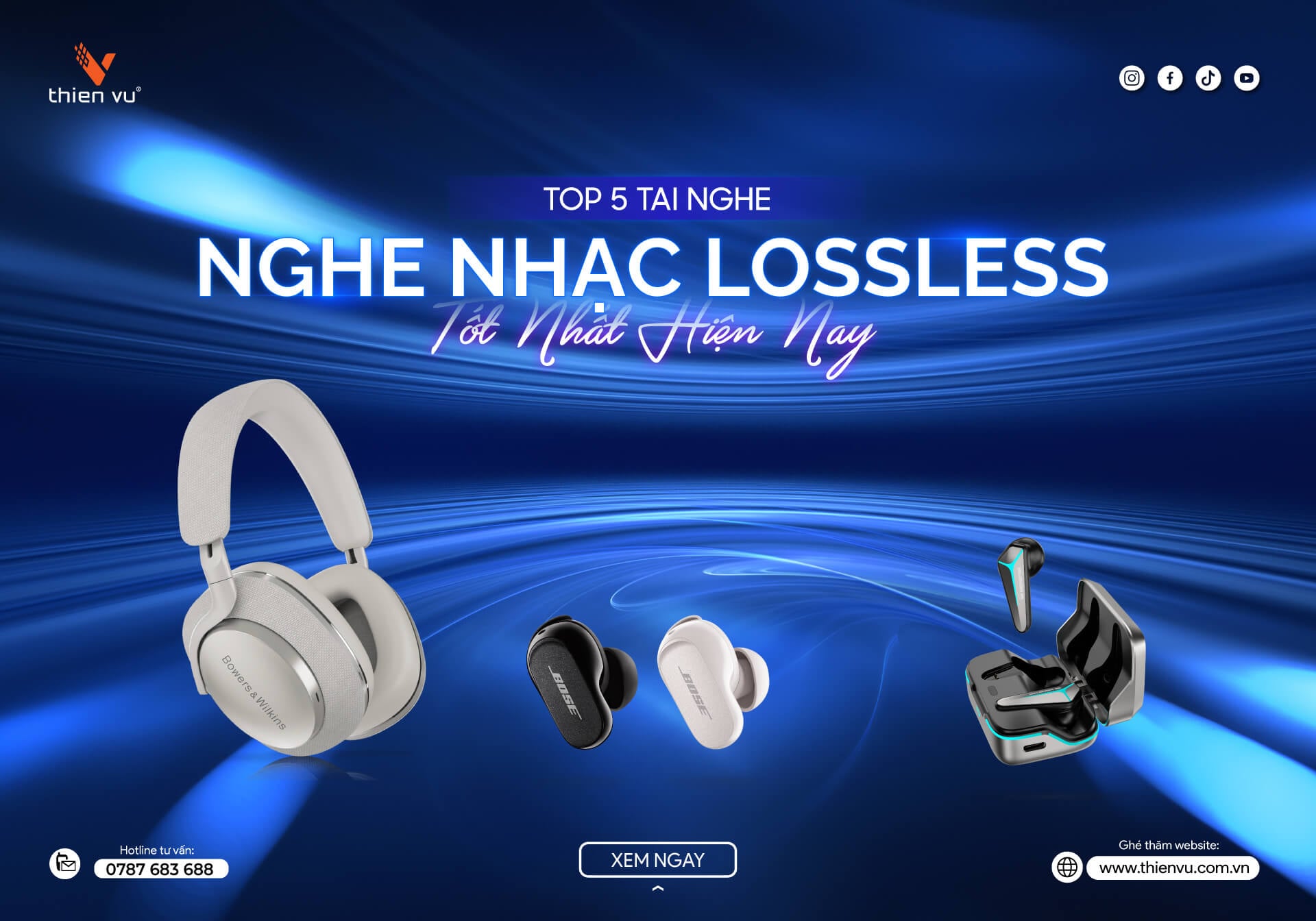 Top 5 Tai Nghe Nghe Nhạc Lossless Tốt Nhất Hiện Nay