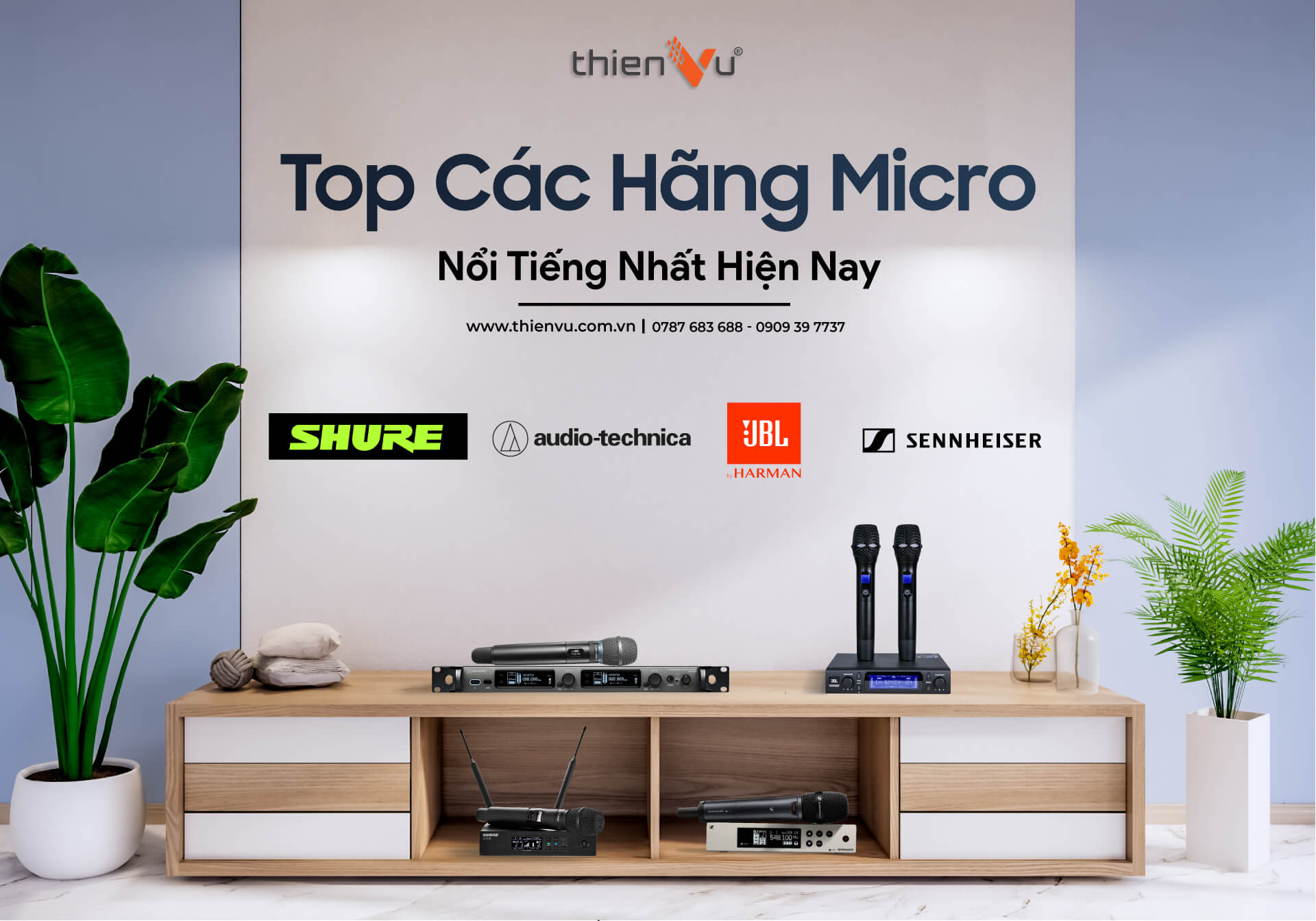 Top Các Hãng Micro Nổi Tiếng Nhất Hiện Nay