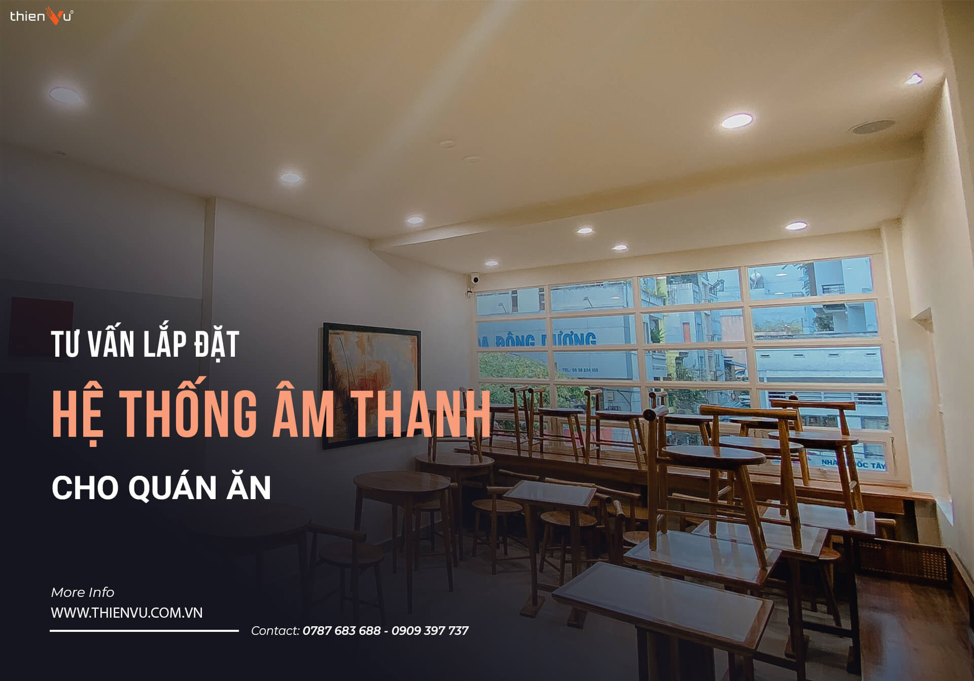 Tư Vấn Lắp Đặt Hệ Thống Âm Thanh Cho Quán Ăn