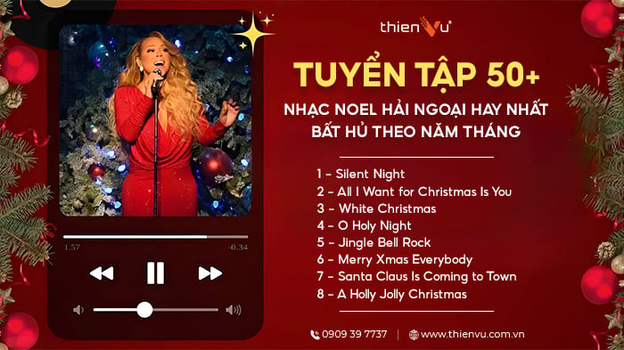 Tuyển Tập 50+ Nhạc Noel Hải Ngoại Hay Nhất – Bất Hủ Theo Năm Tháng