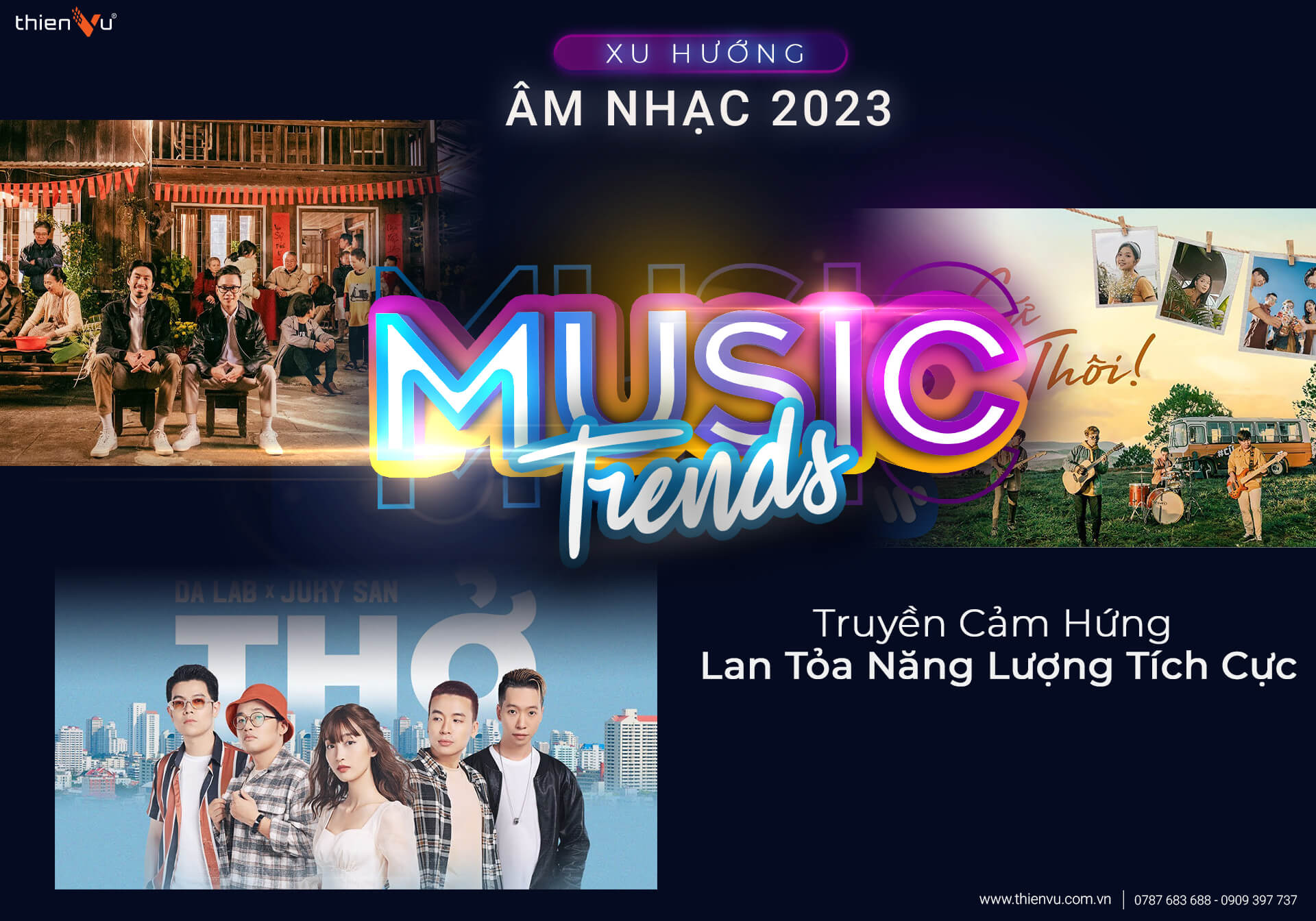 Xu Hướng Âm Nhạc 2024 - Truyền Cảm Hứng Lan Tỏa Năng Lượng Tích Cực