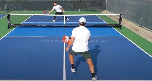 Luật pickleball đánh đơn