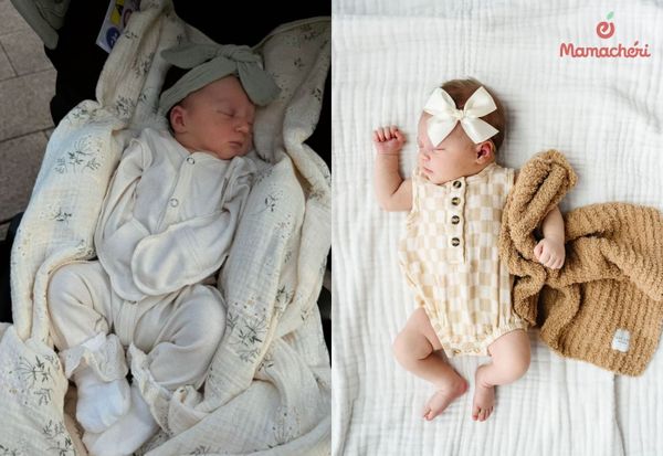 Mặc đồ quá kín khiến mồ hôi bị ứ đọng, gây khó chịu và nguy hại cho sức khỏe của bé.