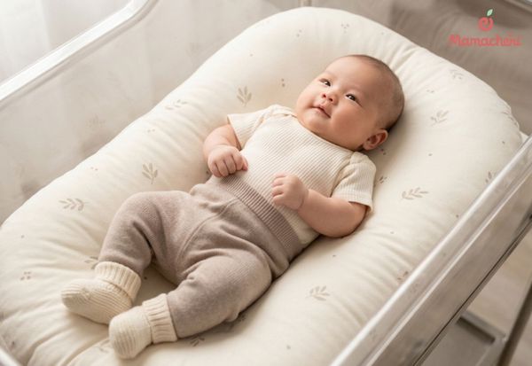 Kết hợp thêm quần dài và bao chân để giữ ổn định nhiệt độ cho bé.