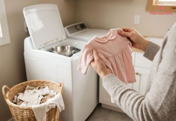 Thực hiện vắt đồ đúng cách giúp mẹ chăm sóc tủ đồ của bé một cách khoa học và tinh tế.