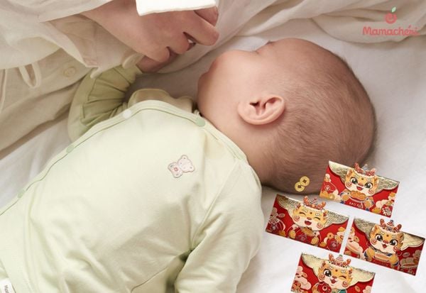 Bao lixi xinh xắn cho bé sơ sinh