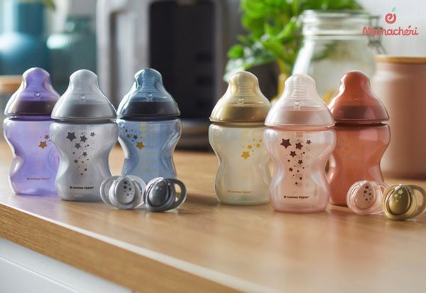 Nhựa và thuỷ tinh là hai chất liệu bình sữa phổ biến trên thị trường