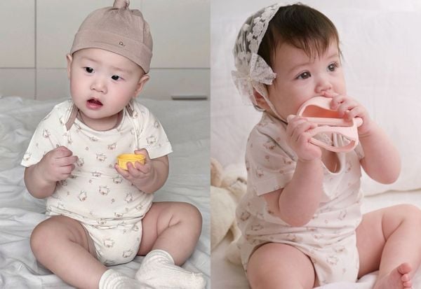 Bodysuit&nbsp;ngắn tay ngày hè cho bé