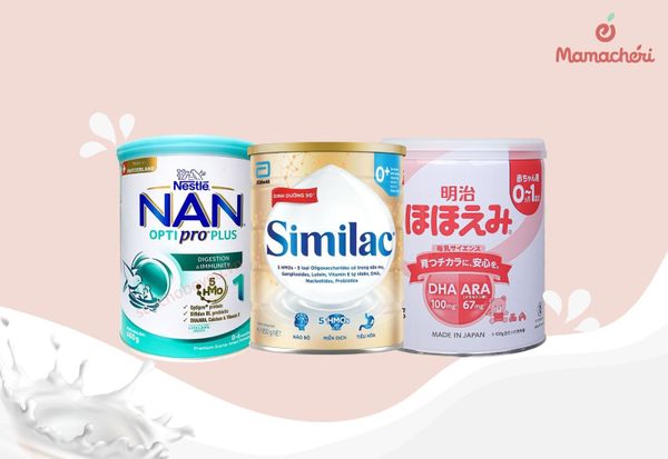 Sữa bột cho trẻ sơ sinh từ 0 – 6 tháng tuổi