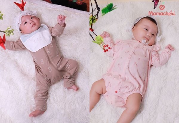 Bodysuit sơ sinh là thiết kế áo liền quần giúp bé giữ ấm tốt