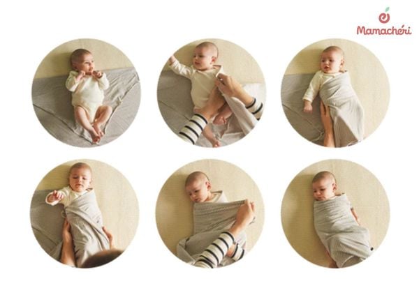 Kỹ thuật quấn kén là lựa chọn tuyệt vời để bé ngủ ngon và ấm áp trong mùa lạnh.