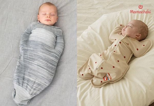 Nhộng chũn có khoá kéo tối giản sự tiện lợi cho mẹ.