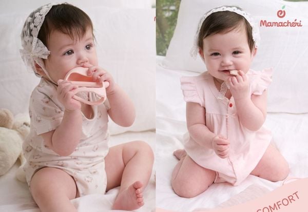 Gợi ý mặc quần áo cho trẻ ở nhiệt độ phòng