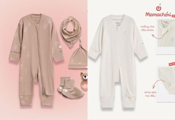 Sleepsuit giữ ấm tốt cho bé yêu vào ban đêm hay khi thời tiết trở lạnh