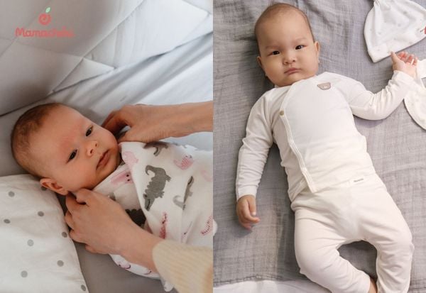 Nên quấn tã hay mặc quần cho bé sơ sinh