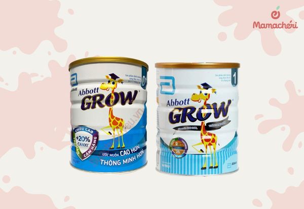 Sữa công thức Abbott Grow cho trẻ 0-6 tháng tuổi
