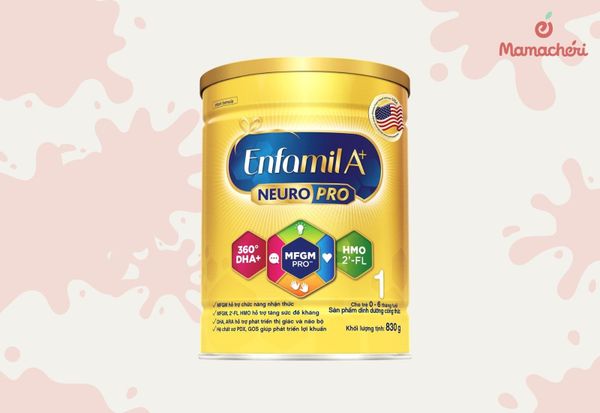 Sữa Enfamil A+ Neuropro số 1 cho trẻ sơ sinh