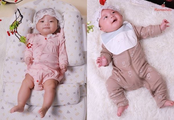 Bodysuit là lựa chọn tuyệt vời giúp giữ ấm vùng bụng và cố định tã bỉm chắc chắn cho bé.