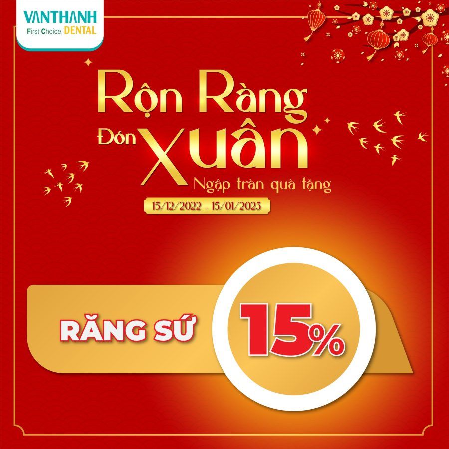 TẾT RỘN RÀNG - ƯU ĐÃI VẠN RĂNG XINH
