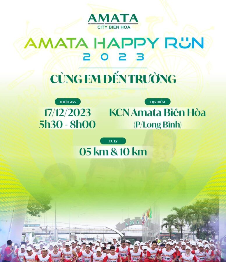 AMATA HAPPY RUN 2023 - CÙNG EM ĐẾN TRƯỜNG