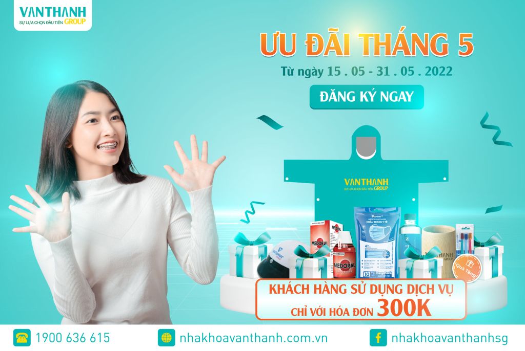Ưu đãi đặc biệt dịp 30/4 – 1/5 tại Nha Khoa Vạn Thành