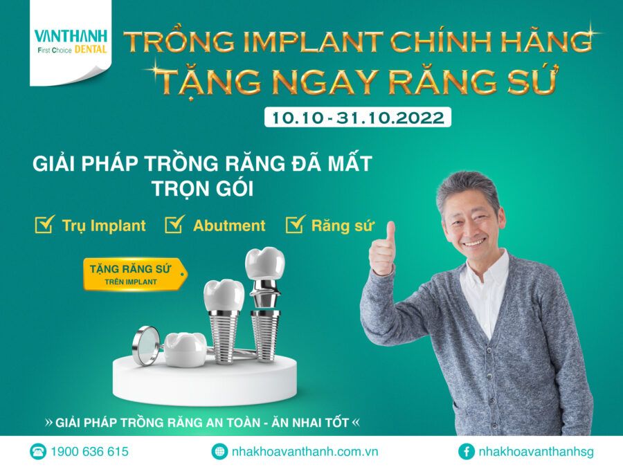 Bừng sáng nụ cười với ưu đãi tháng 10 tại Nha Khoa Vạn Thành