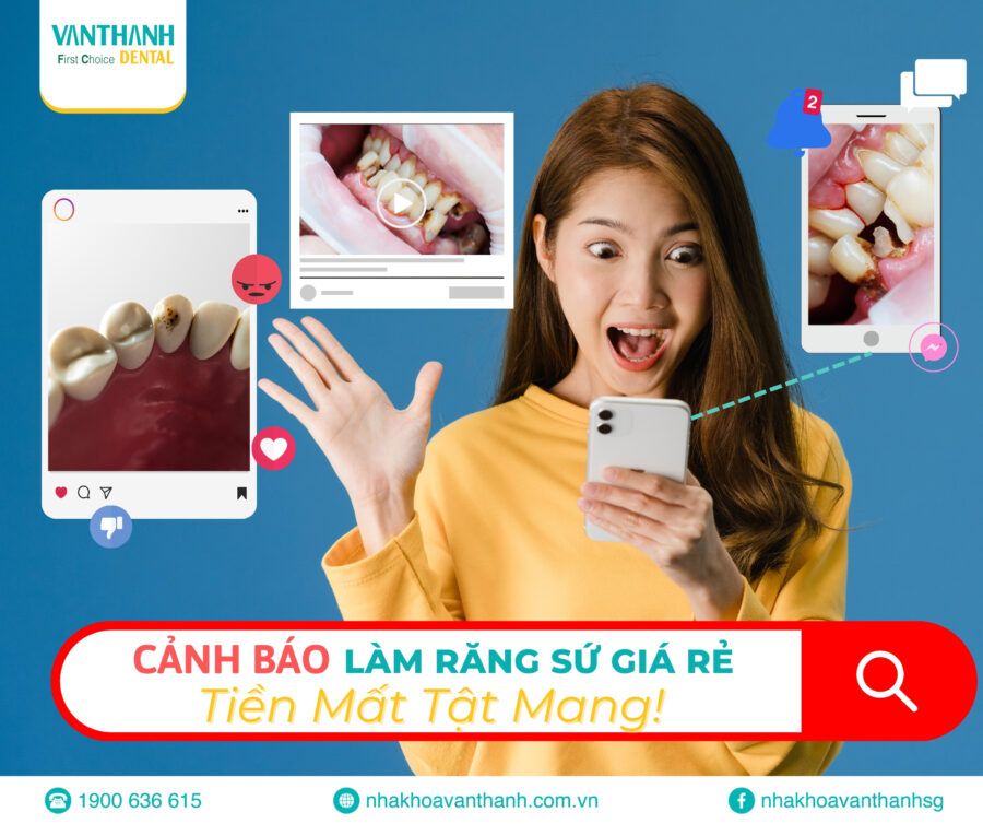 Răng Sứ Giá Rẻ - Tiền Mất Tật Mang!