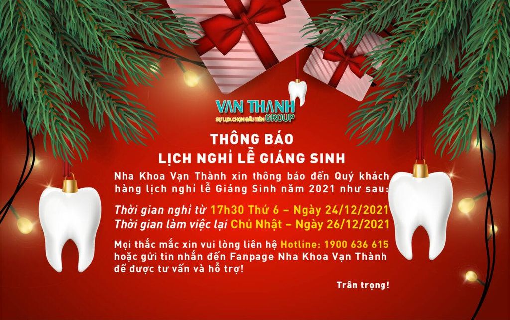 [THÔNG BÁO] LỊCH NGHỈ LỄ GIÁNG SINH 2021
