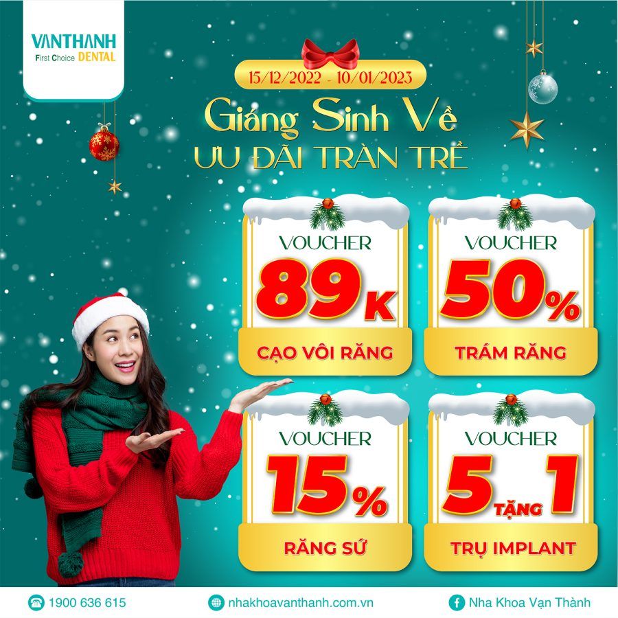 Giáng sinh về - Ưu đãi tràn trề!