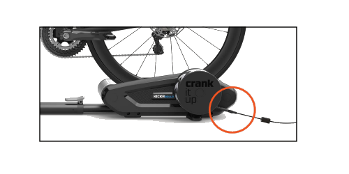 trong hộp KICKR ROLLR