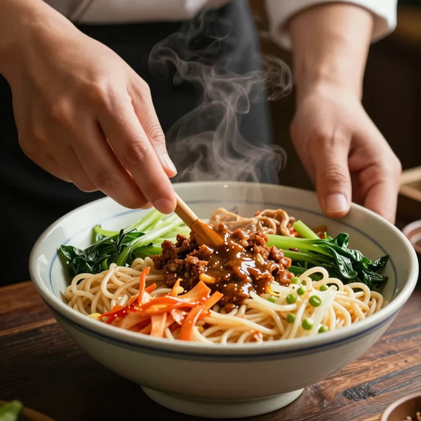 Mì trộn tại nhà thơm ngon thấm vị