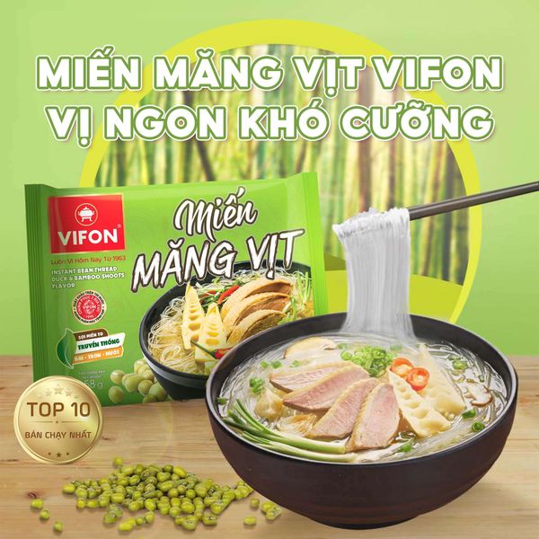 Miến măng vịt ăn liền VIFON thanh đạm dễ ăn