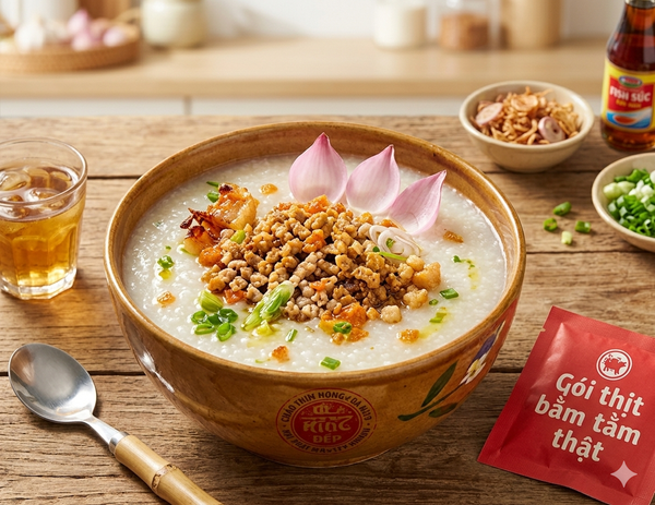 Cháo thịt thật VIFON thịt bằm