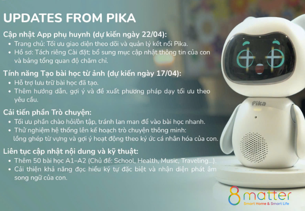 Đánh Giá Robot Pika: Có Nên Mua Cho Con Học Tiếng Anh Không? Và Những Câu Hỏi Thường Gặp