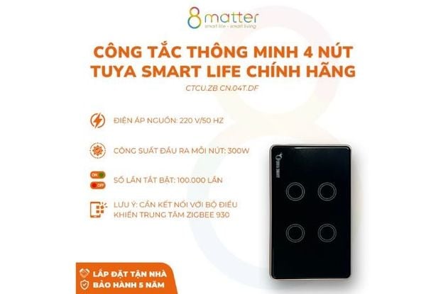 8 matter smart home