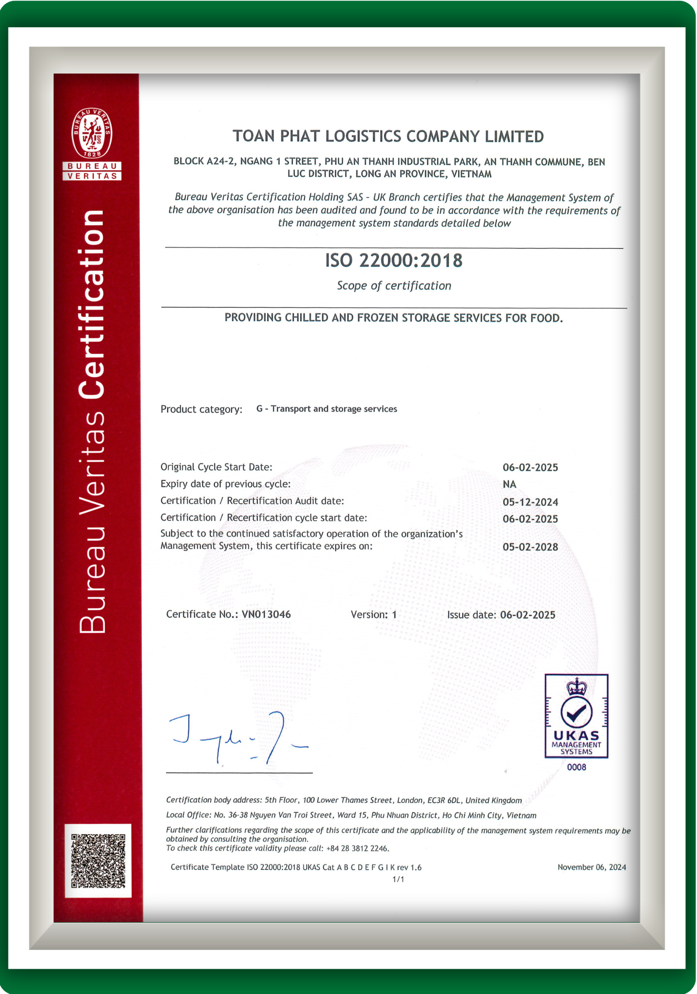 ISO 22000:2018