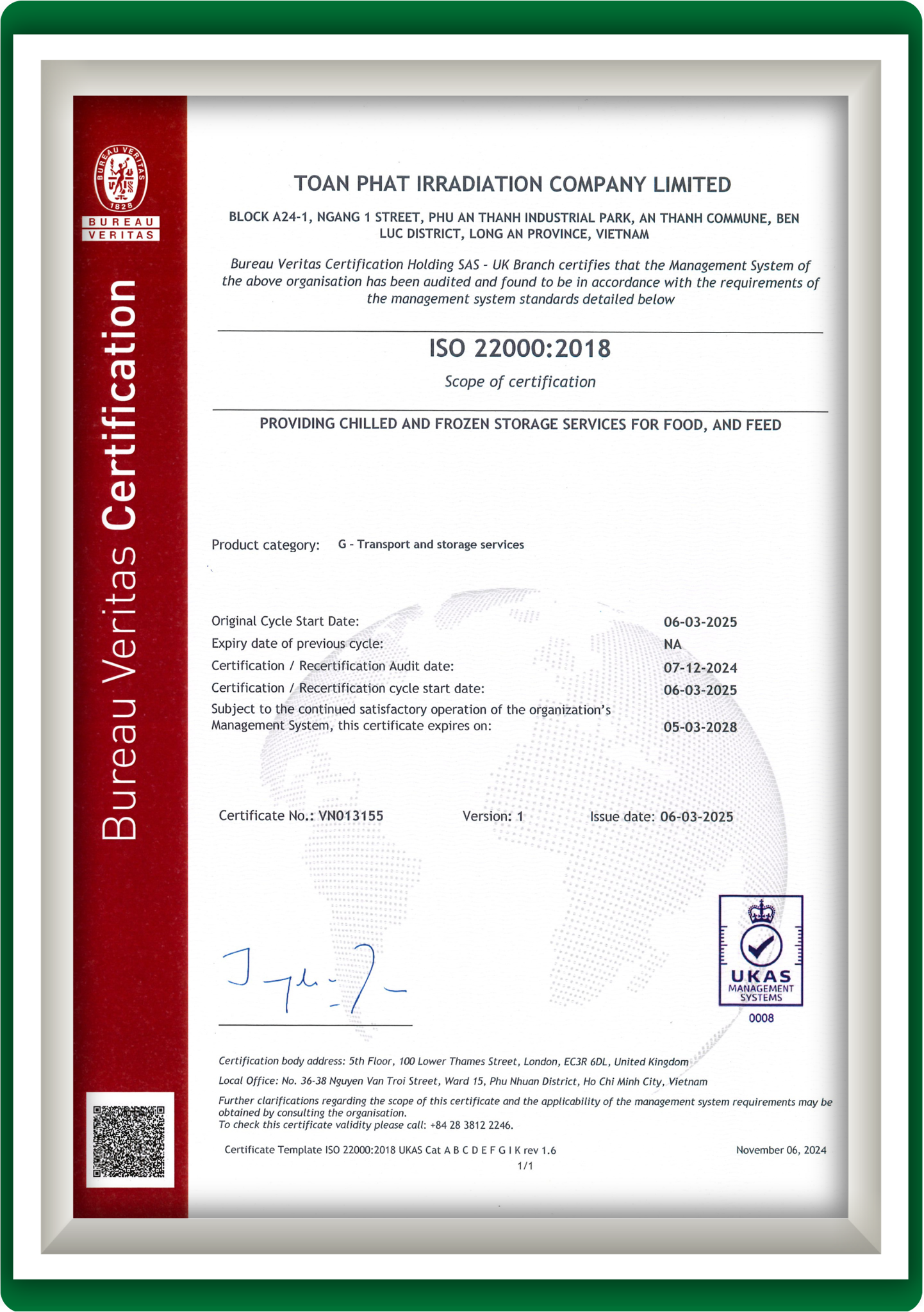 ISO 22000:2018