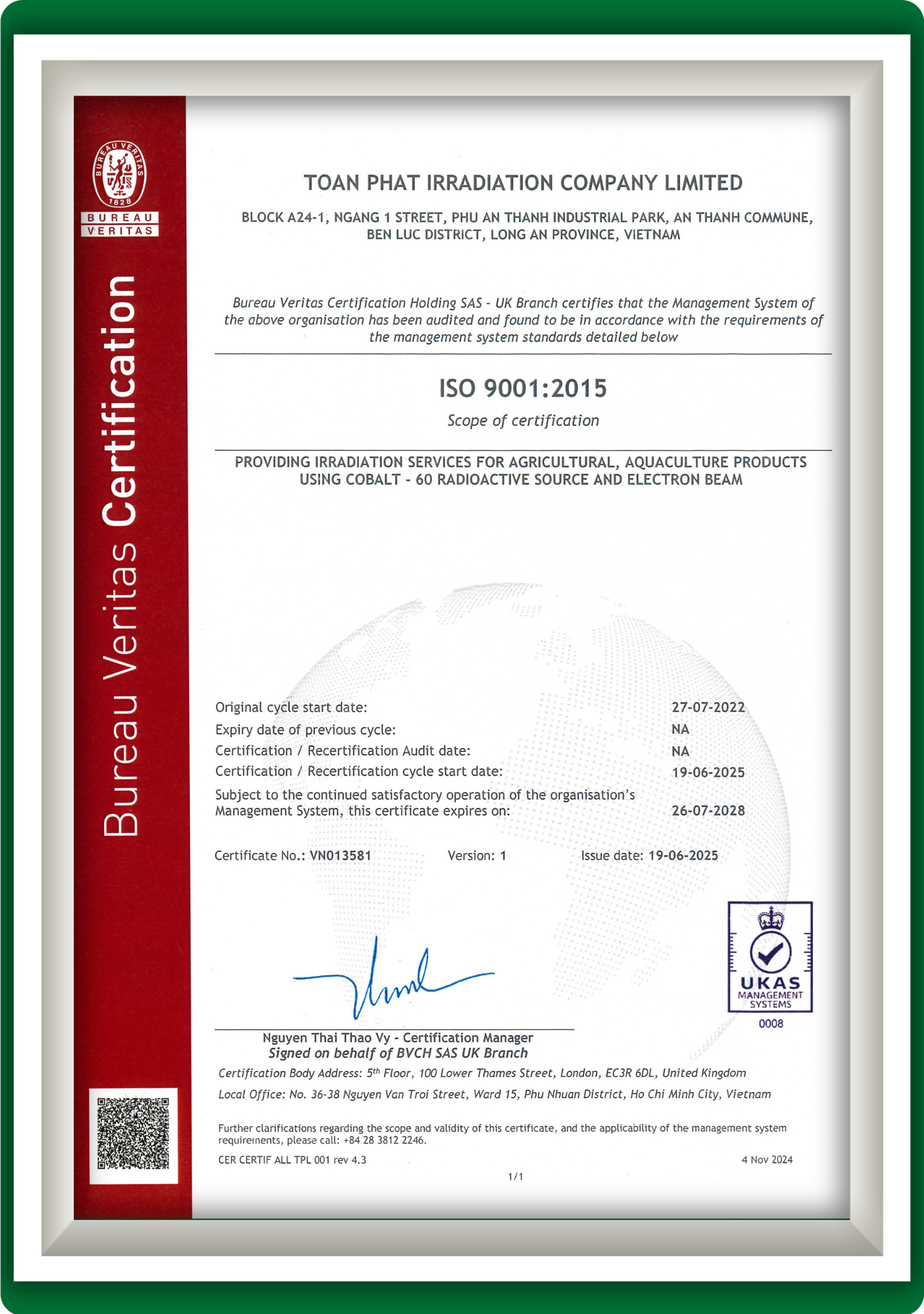 ISO 9001:2015