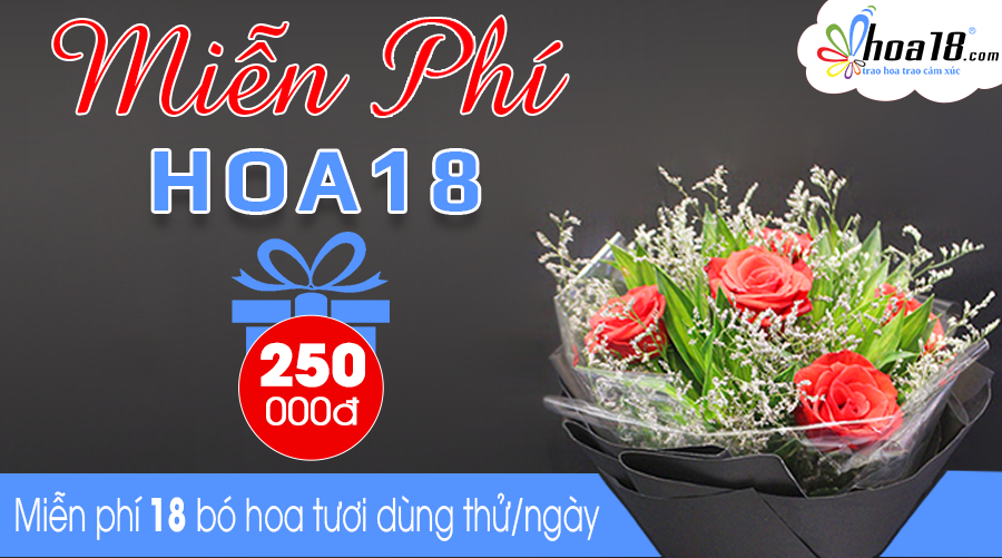 Giới thiệu chương trình Trao Hoa Miễn Phí – Nhận Cảm Xúc Thật