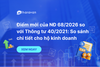 Điểm mới của NĐ 68/2026 so với Thông tư 40/2021: So sánh chi tiết cho hộ kinh doanh