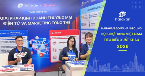 Haravan tại HCM City Export 2026: Kết nối giao thương, đồng hành kinh doanh số