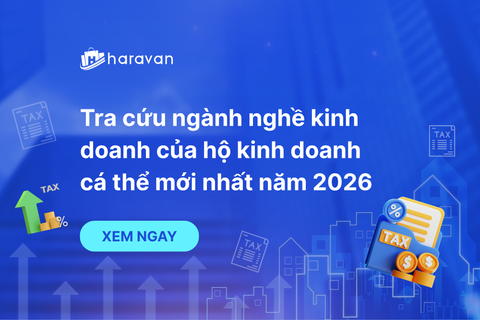Tra cứu ngành nghề kinh doanh của hộ kinh doanh cá thể mới nhất năm 2026