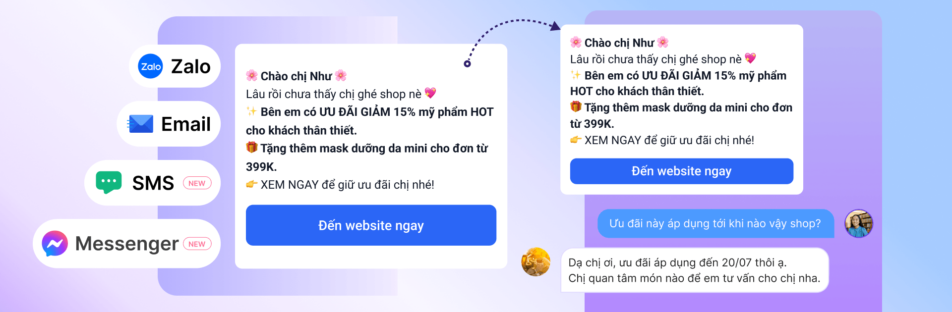 Mở rộng tệp khách hàng với marketing đa kênh