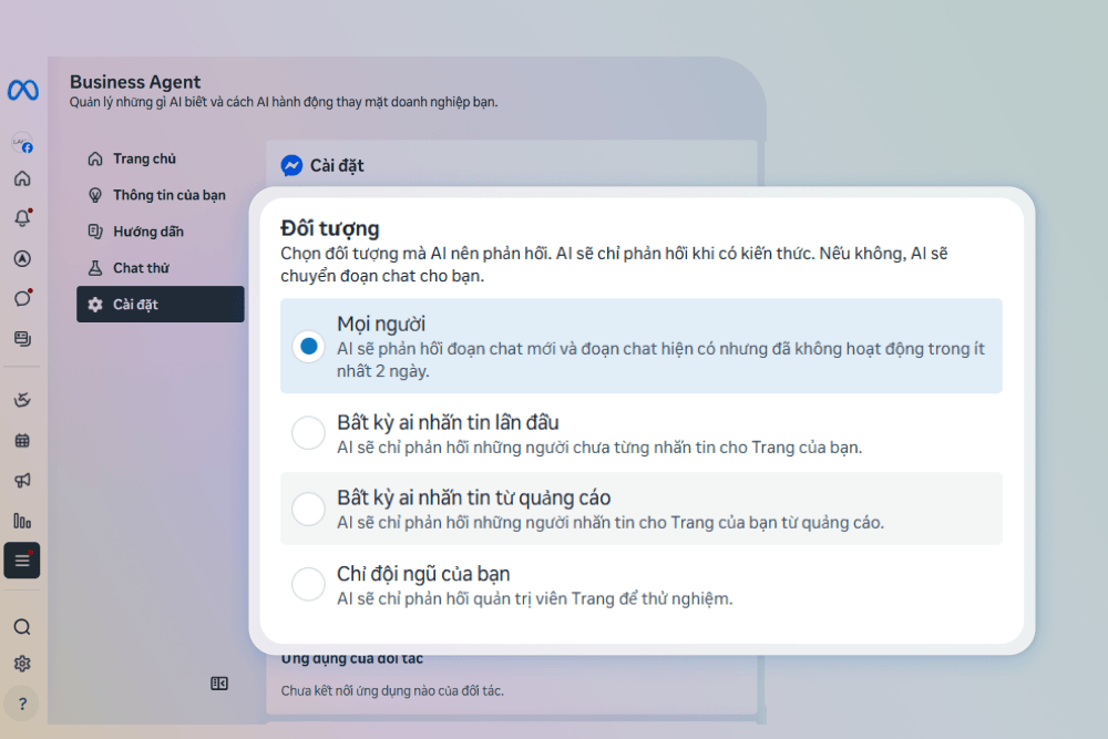 Meta Business Agent AI - Haravan