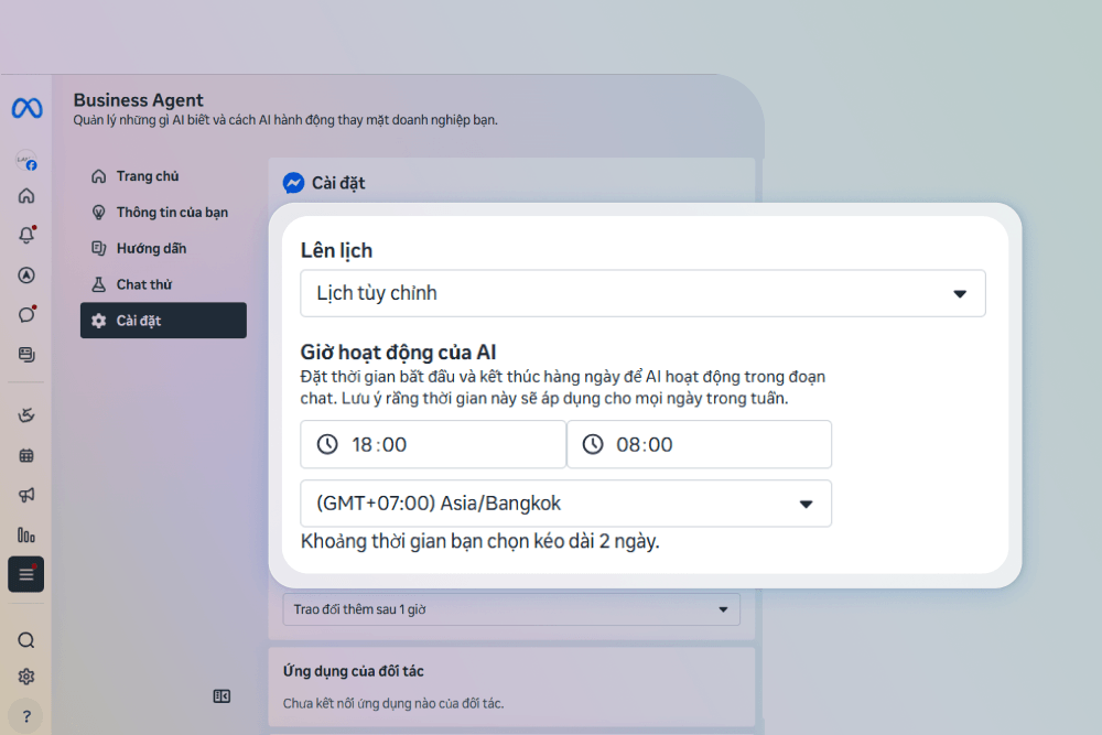 Meta Business Agent AI - Haravan