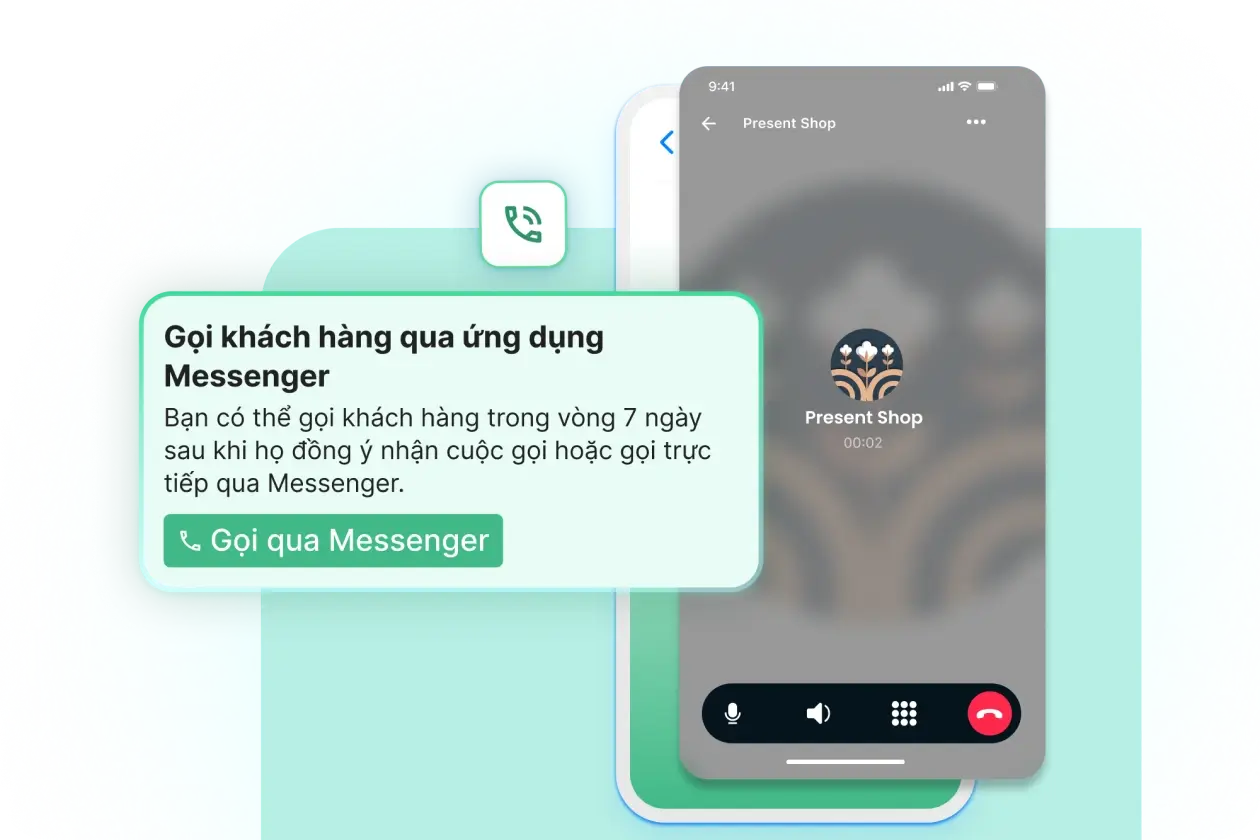 Nhân viên gọi điện trên Harasocial 