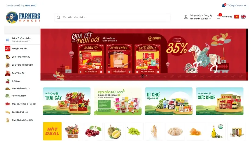 Haravan Website - Bán hàng dễ dàng trên website đa kênh.