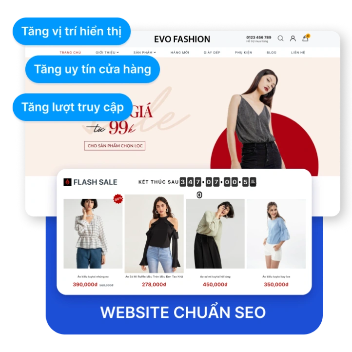 Haravan Website - Bán hàng dễ dàng trên website đa kênh.