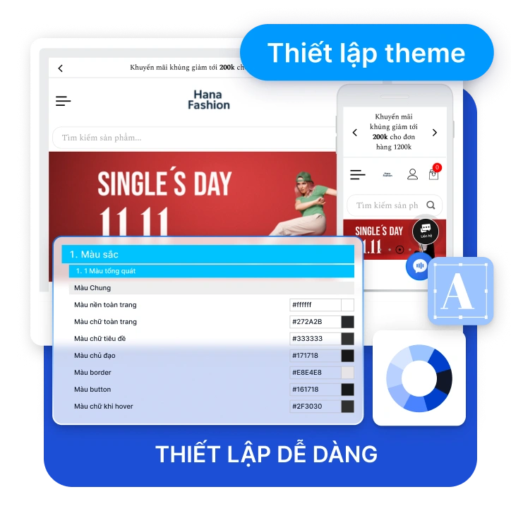 Haravan Website - Bán hàng dễ dàng trên website đa kênh.